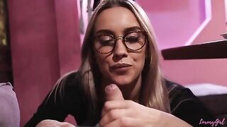 A hot young couple has no money, so they work in a restaurant