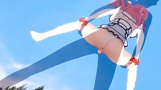 Flare Arlgrande gets fucked and sucks for the first time
