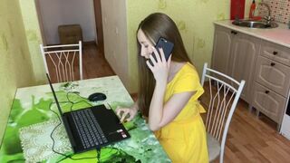 The computer broke down, called a friend to repair, and he fucked me