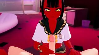 First-person sex with an extremely attractive succubus who will fulfill all your desires