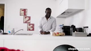 Hot Valentina Ricci cheats on her husband with a black guy in this steamy scene