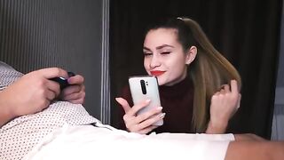 PS4 or blowjob, I take both in this steamy scene!