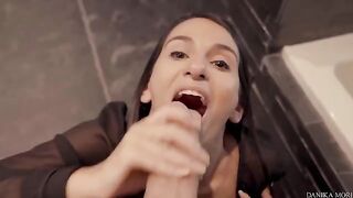 Five-star blowjob and fuckface for Danika Mori’s big dick in stunning 4K ultra HD
