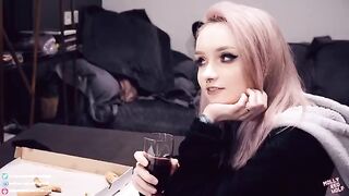 The girl realized her dream and fucked with her girlfriend in a steamy session