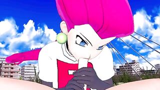 Jessie fucks your rocket Pokémon in an uncensored scene