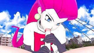 Jessie fucks your rocket Pokémon in an uncensored scene