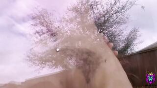Hot stepmom with huge fake tits seduced the pool guy for intense anal sex