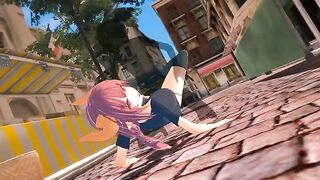 A date with the invisible, Kobayashi style in 3D