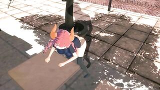 A date with the invisible, Kobayashi style in 3D