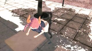 A date with the invisible, Kobayashi style in 3D