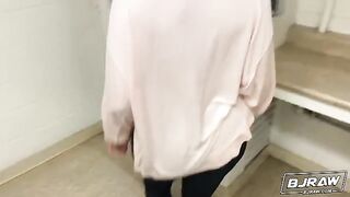 Siri Dahl serves a messy cock after giving a deepthroat blowjob