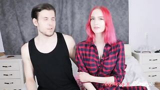 Submissive redhead amateur eager to get fucked, exploring BDSM for the first time