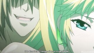Hentai girl with big ass gets her holes filled with cock