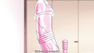 Hentai girl with big ass gets her holes filled with cock