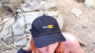A girl is fucking in nature, exploring her desires