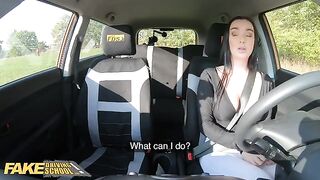 A woman is having an affair with her fake driving school teacher