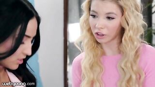 Kenzie Reeves fucked hard by her college bestie