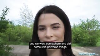A pervert spies on a babe taking a piss with his drone and fucks her pussy