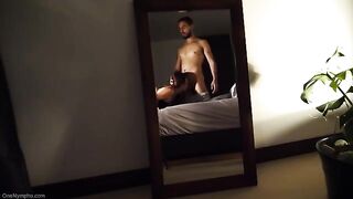A gorgeous girl made a surprise for me with her wet blowjob
