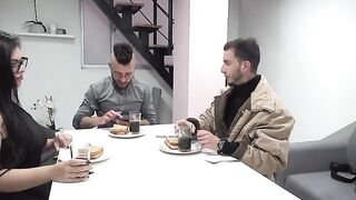 The guy fucks his best friend's appetizing wife in a steamy scene