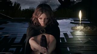 Blonde hottie Melina gets fucked hard in an intense Elden Ring animation