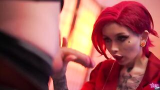 The hottest cosplay action with Vi from Arcane getting fucked hard