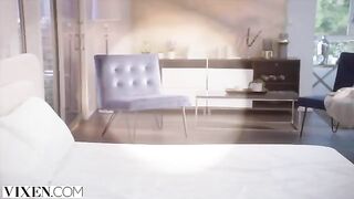 Sexy girl Voluptuous Kayley has a special sex massage