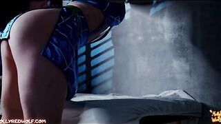 Jolyne Cujoh gets fucked after being caught in a private moment