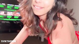 A sexy teen Latina Reina Rae gets her pussy pounded hard