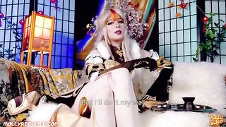 The Traveler restored the Jade Palace with Ning Guang's help in 4K