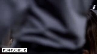 Two girls in an orgy with four guys, featuring the stunning Lana Rhoades