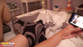 19yr old stepsis with juicy ass gets horny at night