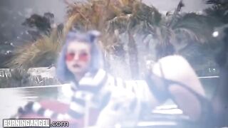 Goth princess Arya Fae needs anal sex and an intense orgasm dose