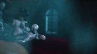 Hentai 3D uncensored Full Moon 2 Gangbang, a compilation of intense scenes with stunning visuals
