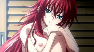 Rias welcomes her new servant - a must-see hentai JOI