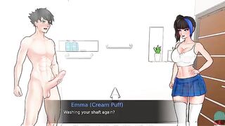 Confinement with goddesses - part 3, a visual novel experience
