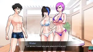 Confinement with goddesses - part 3, a visual novel experience