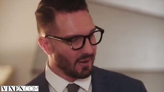 A model arranges a meeting with a designer to showcase her collection in HD