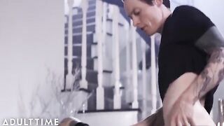 Owen Gray’s intense finish with Charlotte Sartre in ADULT TIME