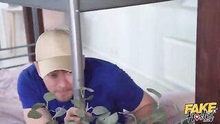 The cheating GF gets caught and fucked in the hostel