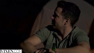 Stranded babe Stunning Sia gets fucked by horny stranger on Vixen