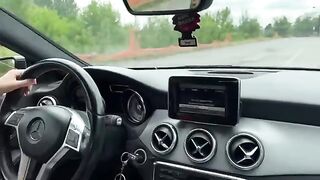 Italian girl buys used car and fucks the seller in it