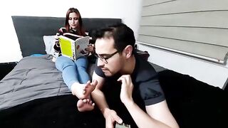 My guys have a secret foot fetish, they love feet
