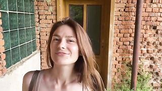 A hot chick is having fun with her new neighbor in a steamy scene