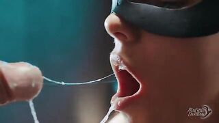 That's what a true cumslut does with used condoms. Drain the load