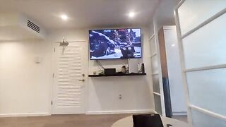 My hot GF won’t let me finish my video game session