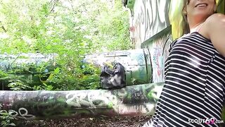 German mature woman gets fucked by Turkish guy on cam