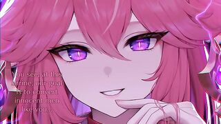 Yae Miko's feet fetish action with intense climax in 5 minutes