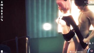 Honey Select 2 Libido DX game with Aezera, Fur, Booette, Lilinora, Tifa, and Xylia action