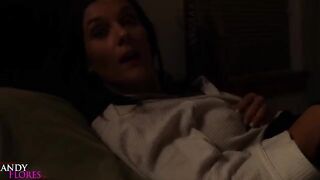 Hot teacher seduced students during a steamy sleepover scene